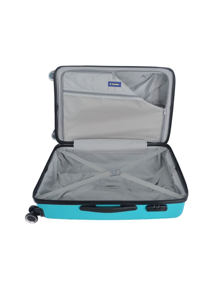 Saxoline Koffer Fiesta in turquoise günstig kaufen M