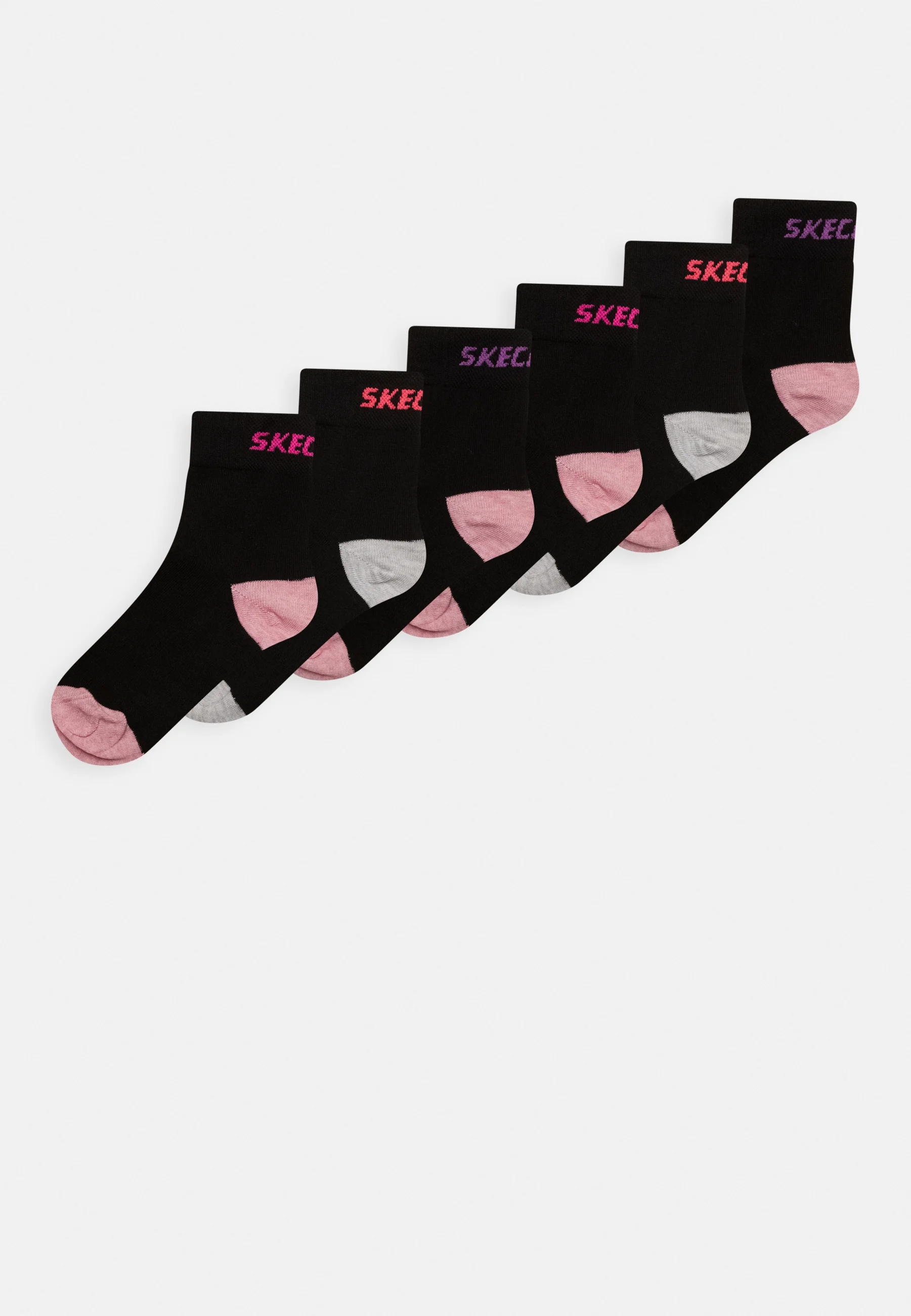 Skechers GIRLS VENTILATION PACK DE 6 - Calcetines