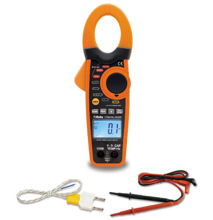 Beta 017600000 1760PA/AC-DC Ψηφιακό πολύμετρο σφιγκτήρας ενός αμπέρ