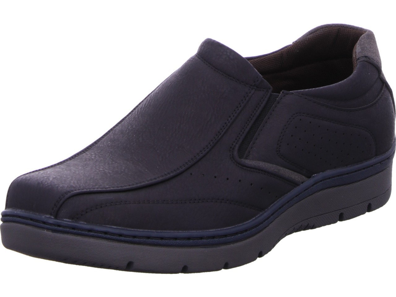 DIVERSE Komfort Slipper schwarz