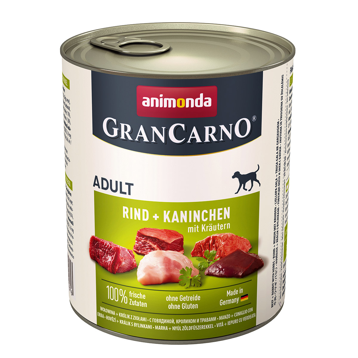 animonda GranCarno Rind und Kaninchen mit Kräutern bei ZooRoyal
