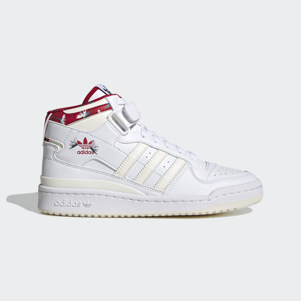 adidas Forum Mid TM Thebe Magugu GY9556 / weiss