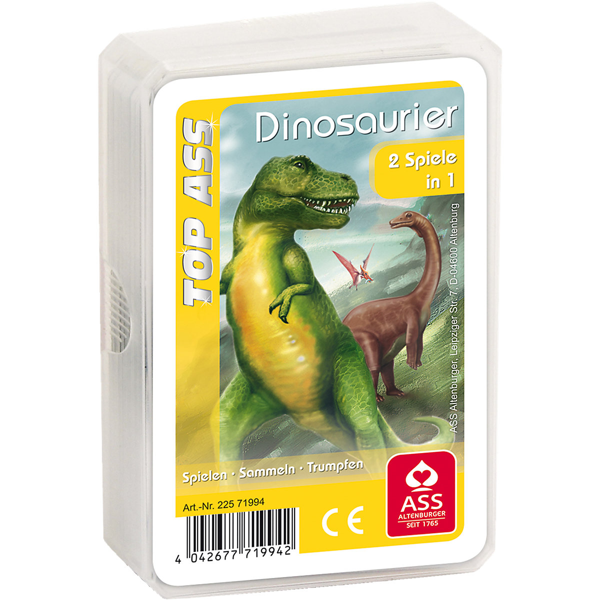 TOP ASS Quartett Dinosaurier