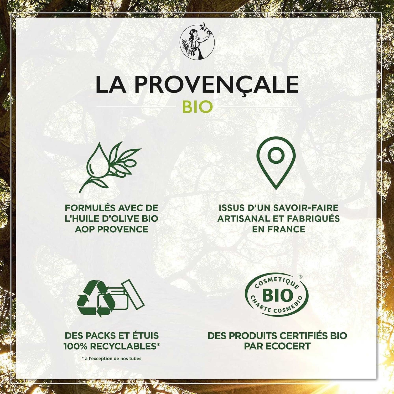 Tratament antirid bio certificat La Provençale pentru umplere