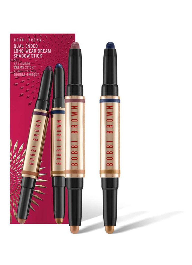 Set fard de pleoape Bobbi Brown cu vârf dublu și durată lungă - Stick cu vârf dublu