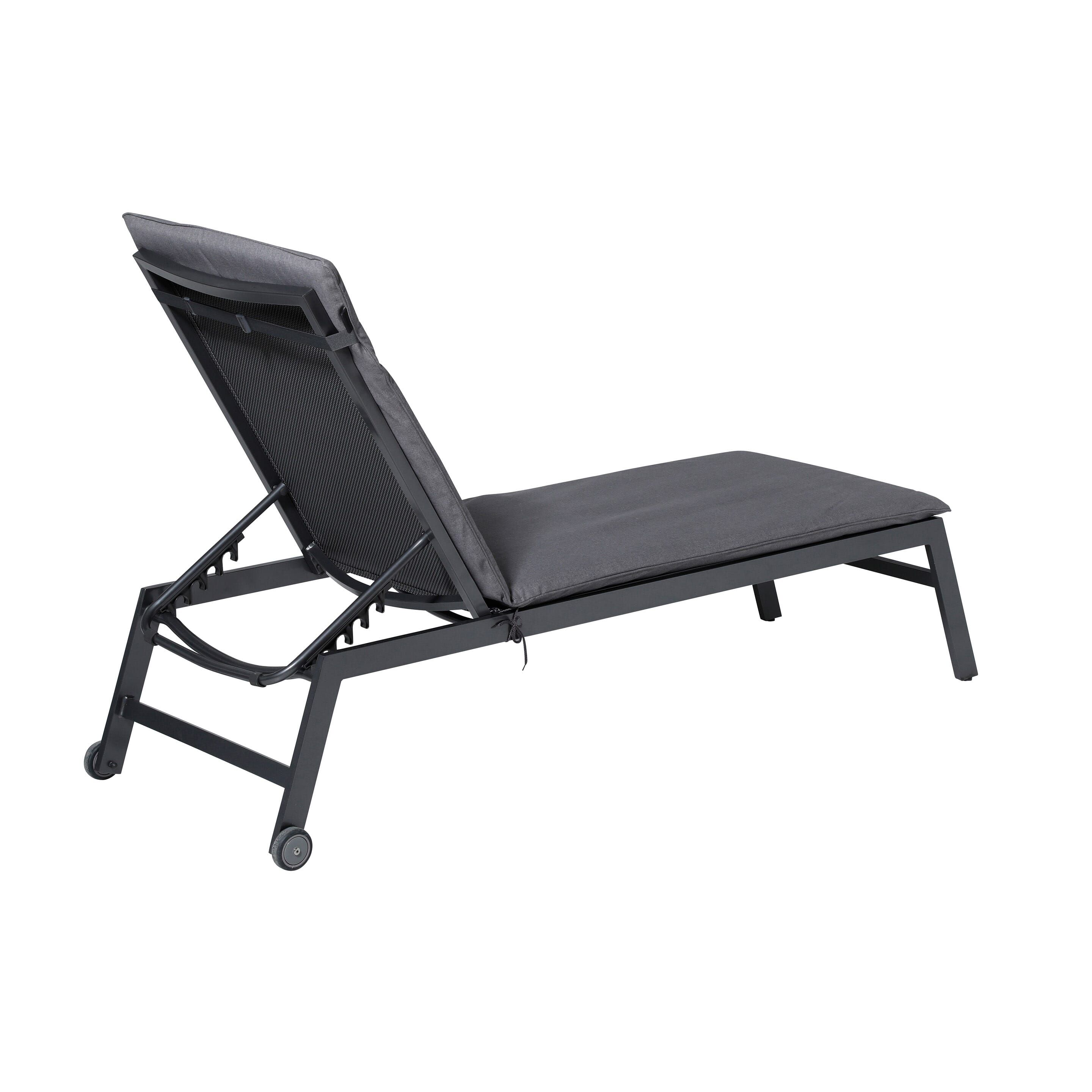 Madison Outdoor Oxford Grau 190 x 60 Liegekissen