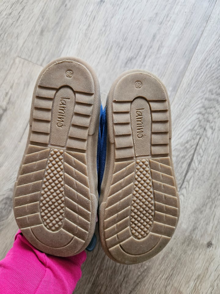 lamino Leder-Sneakers in Blau günstig kaufen 26