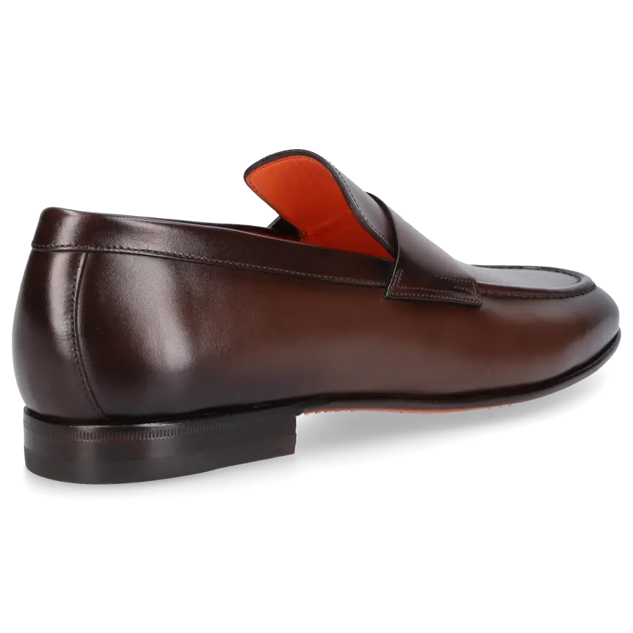 Santoni - Loafer 17511 Kalbsleder - braun
