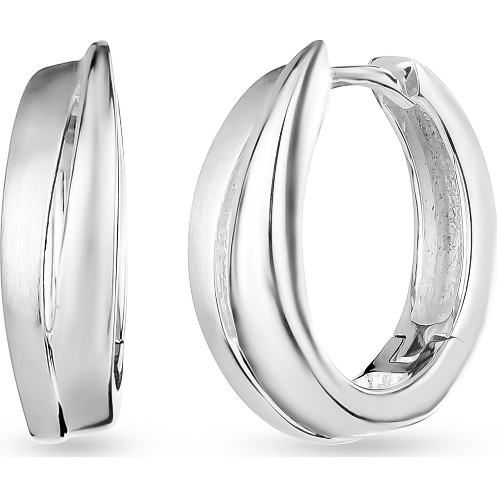 FAVS Créoles 925 Argent Boucles d'oreilles