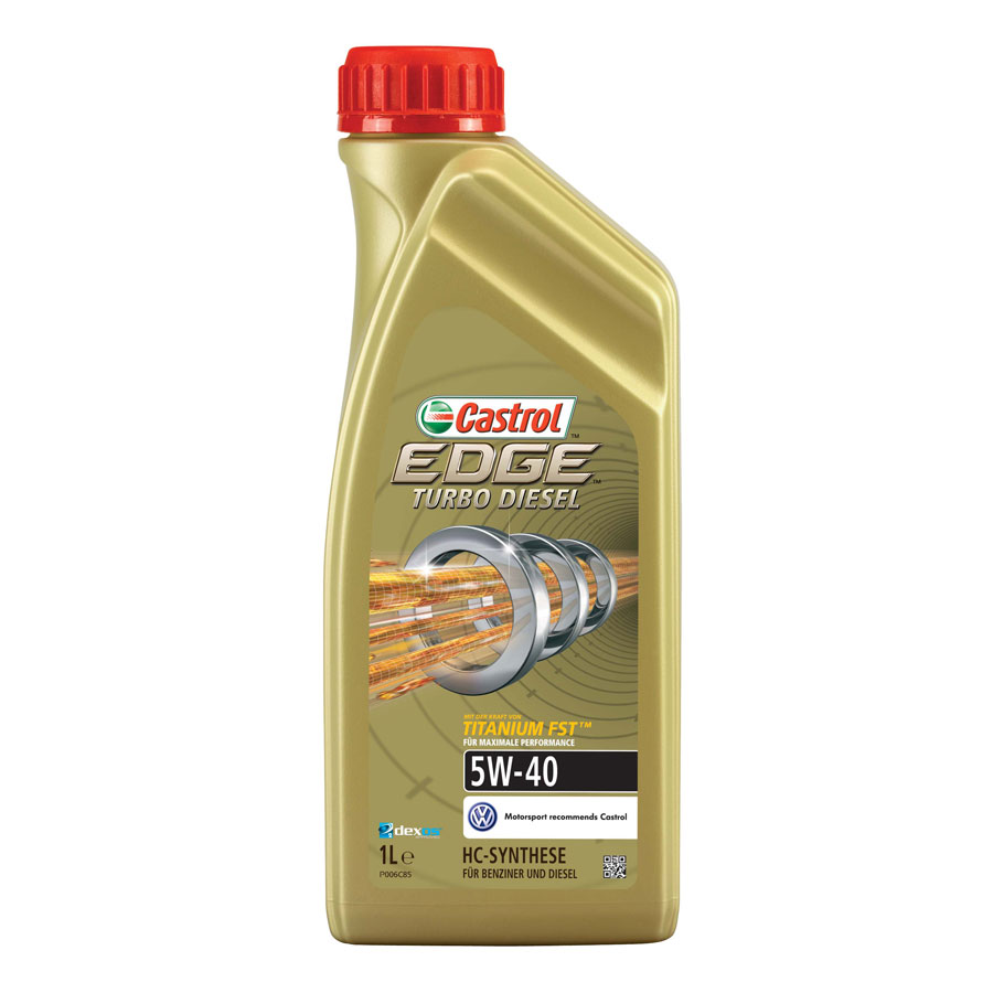 Castrol Edge Turbo Diesel 5W-40 Motoröl mit Titanium FST, 1 Liter - ATU