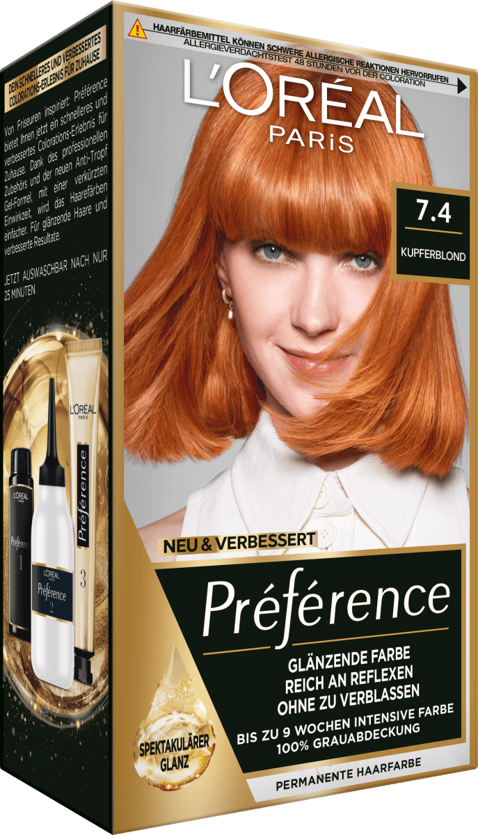 Haarfarbe 7.4 Dublin Kupferblond, 1 St