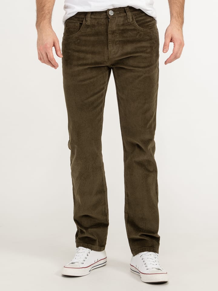 Rock Creek Cordhose in Olive günstig kaufen