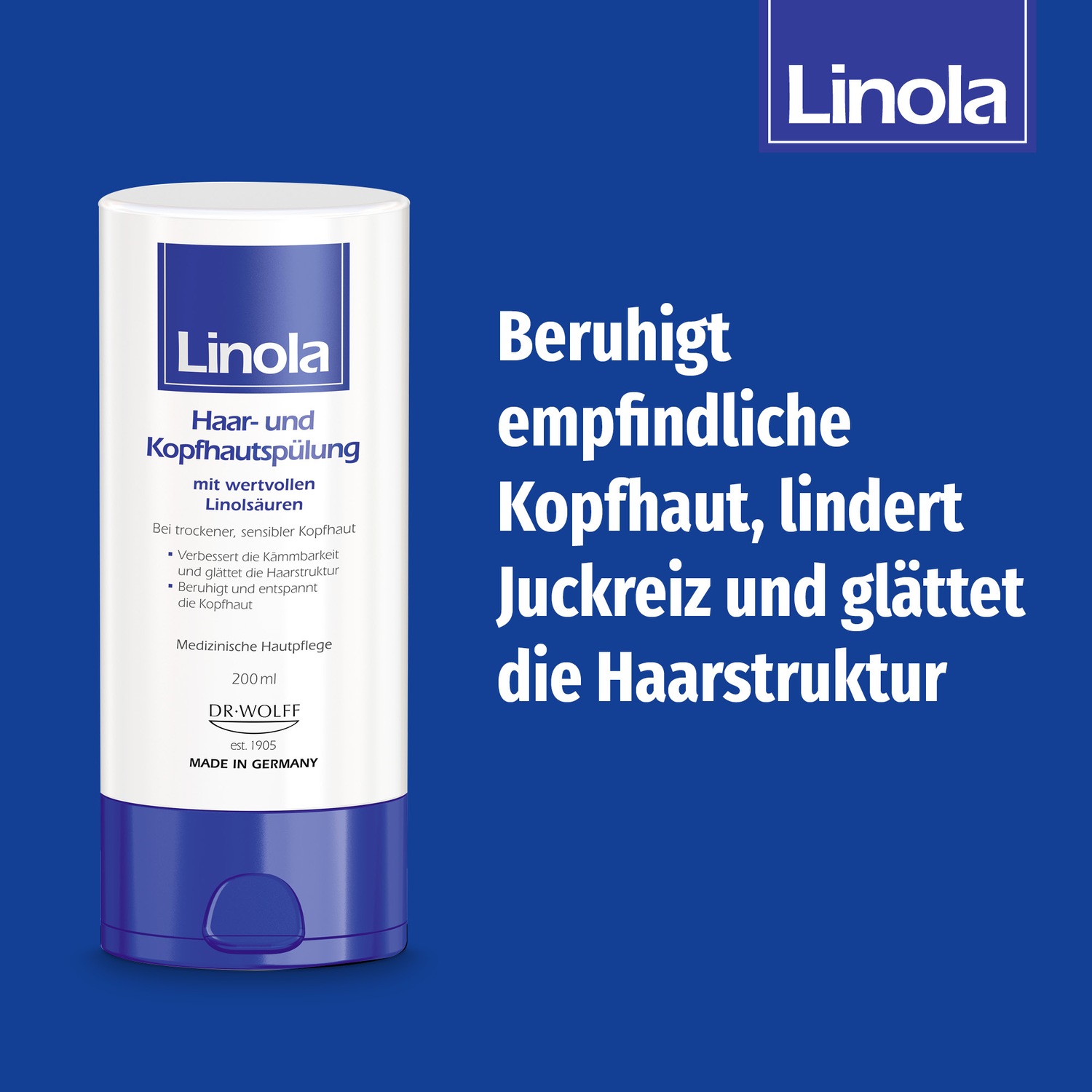 LINOLA Haar- und Kopfhautspülung