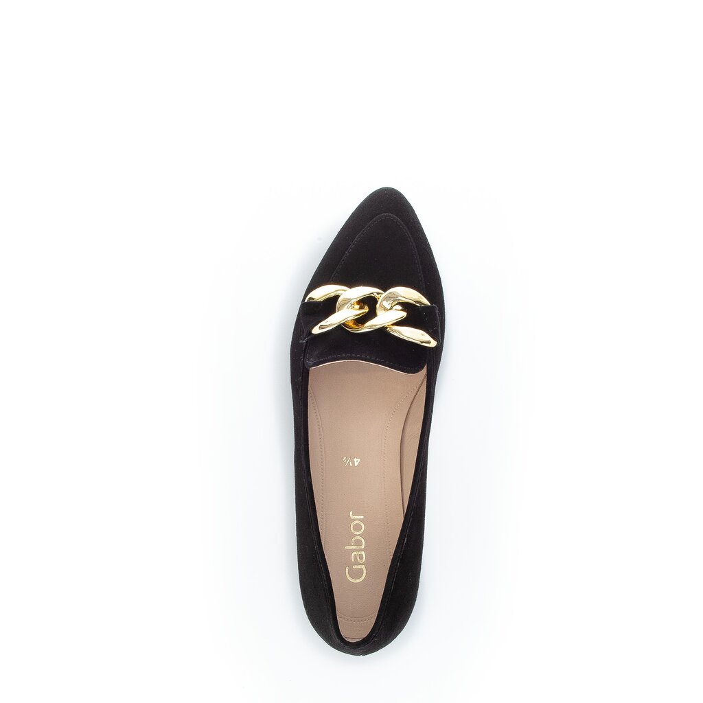 Gabor fashion Eleganter Ballerina schwarz