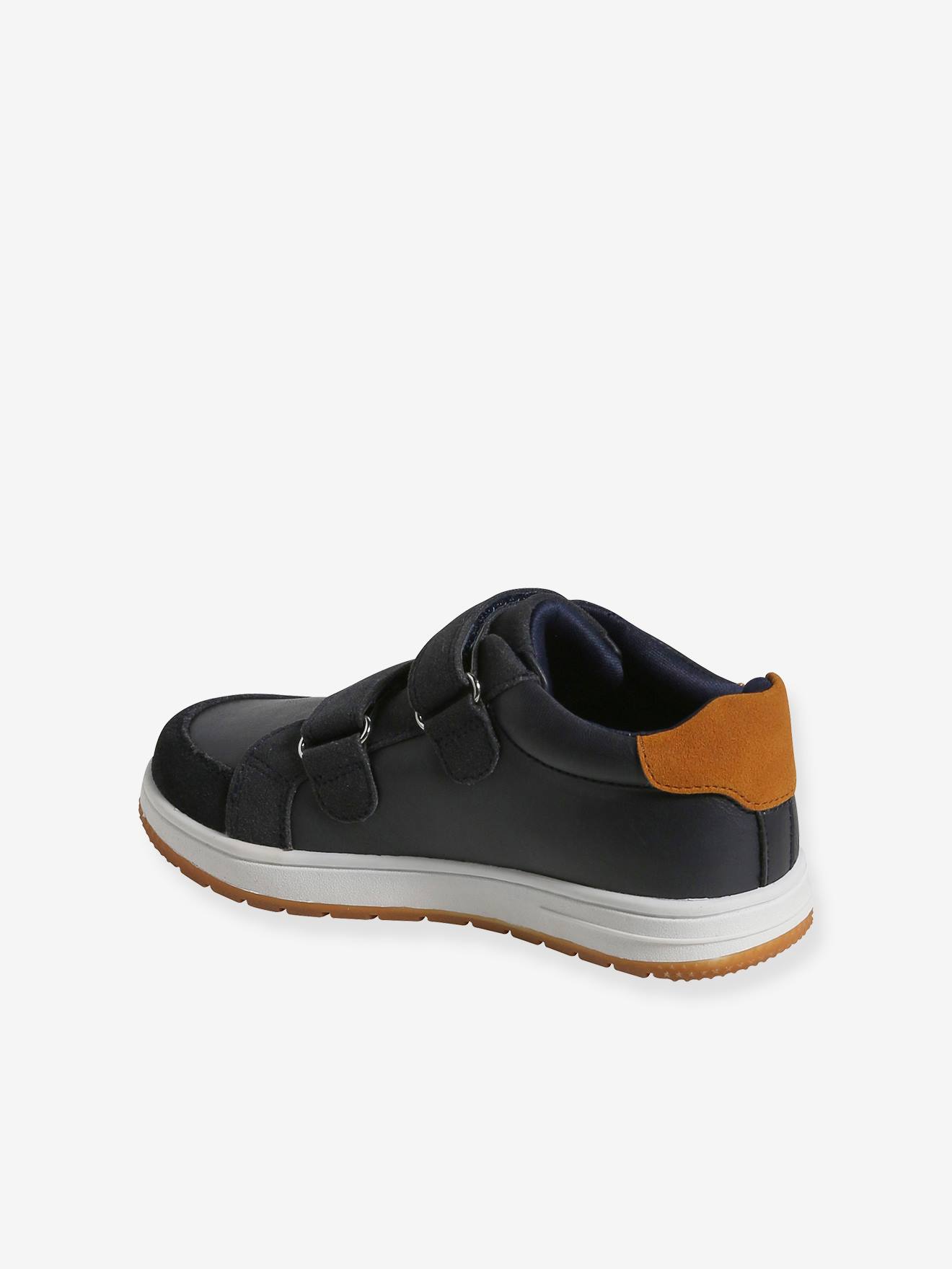 Vertbaudet Kinder Klett-Sneakers - marine