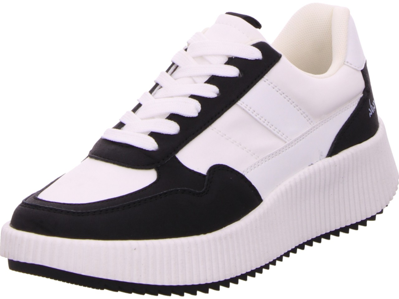 EDEL FASHION Freizeit Schnürer schwarz