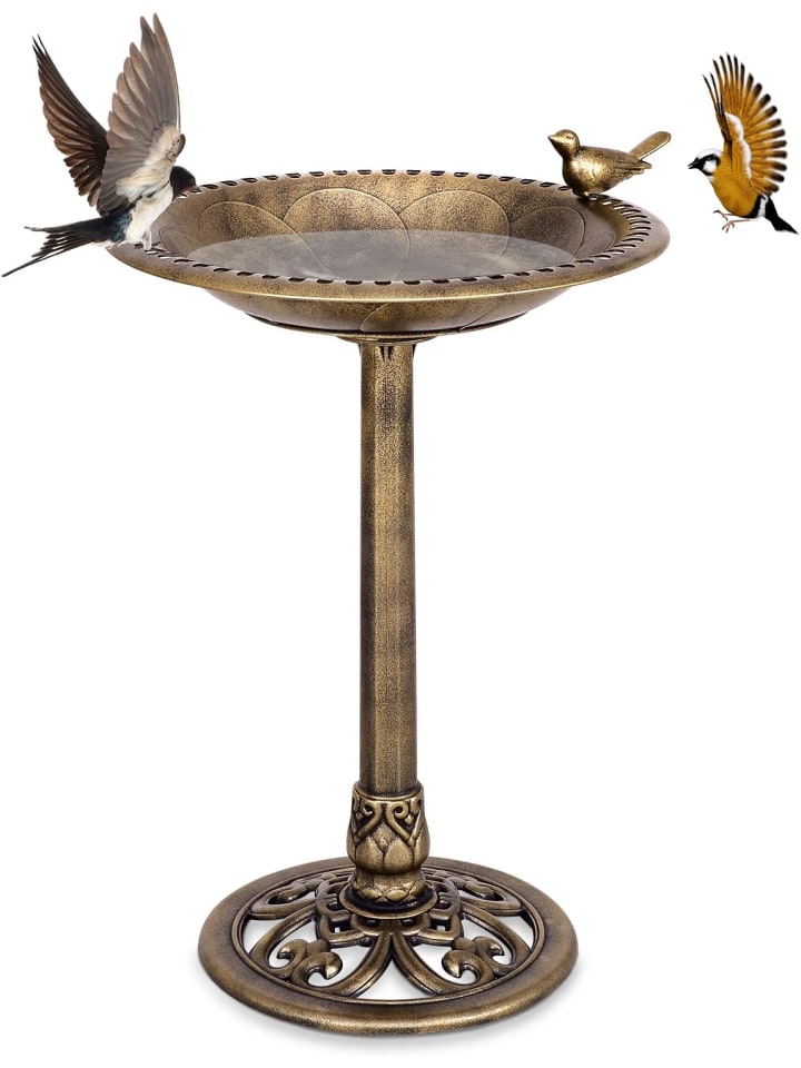 COSTWAY Vogelfutterstation in Bronze günstig kaufen onesize