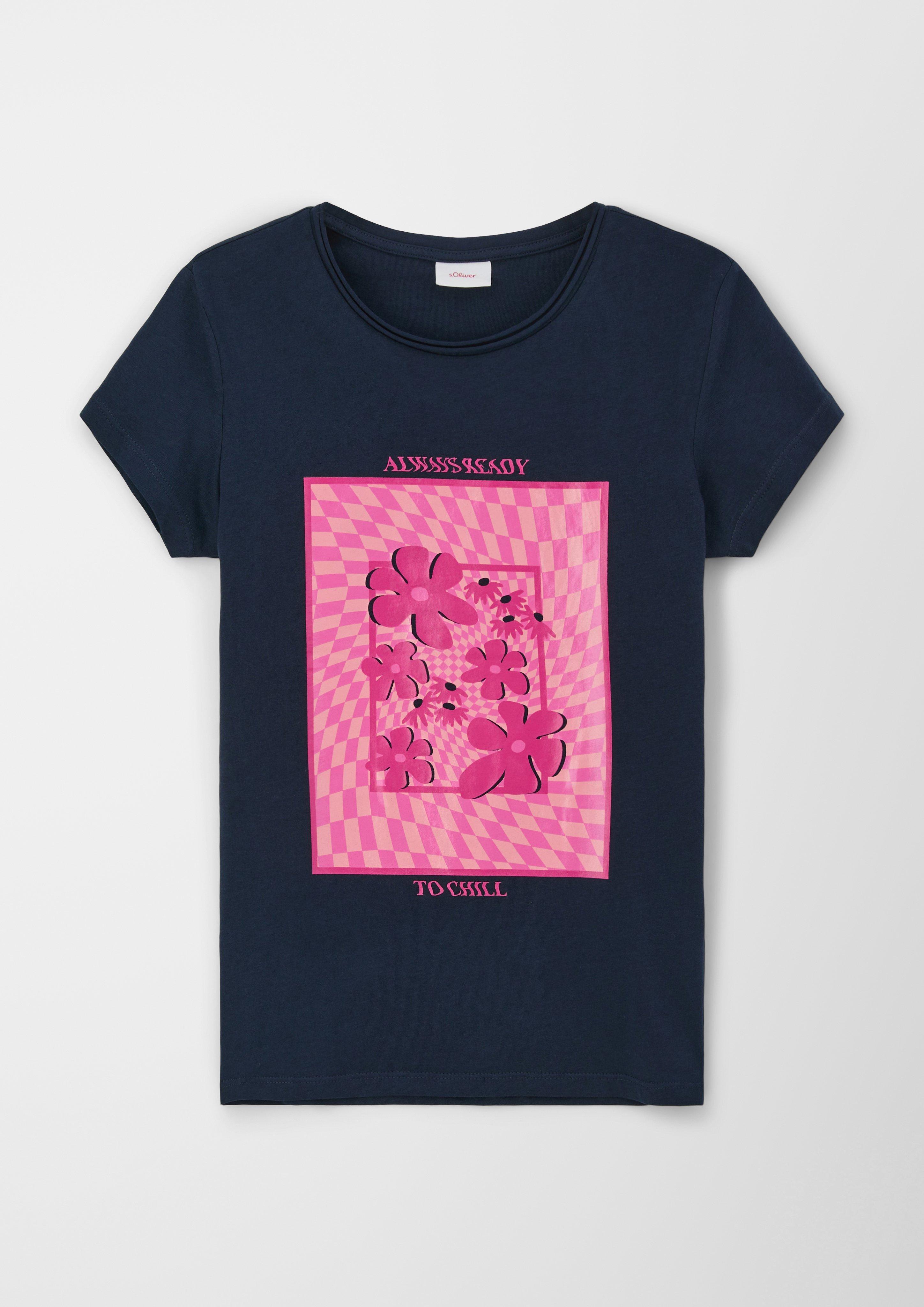 T-Shirt mit Frontprint  2130466-5952