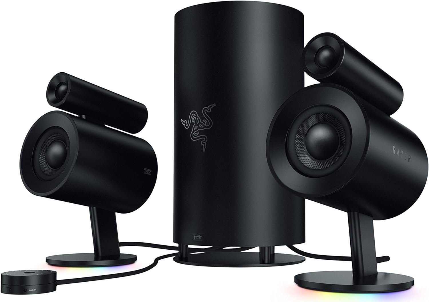 RAZER 2.1 Virtual Surround Premium Gaming&Heimkino Lautsprecher System Surround-Lautsprecher (Bluetooth, Heimkino,Lautsprecher, für Pc, TV, Musik, Razer Gaming, Boxen,Set)