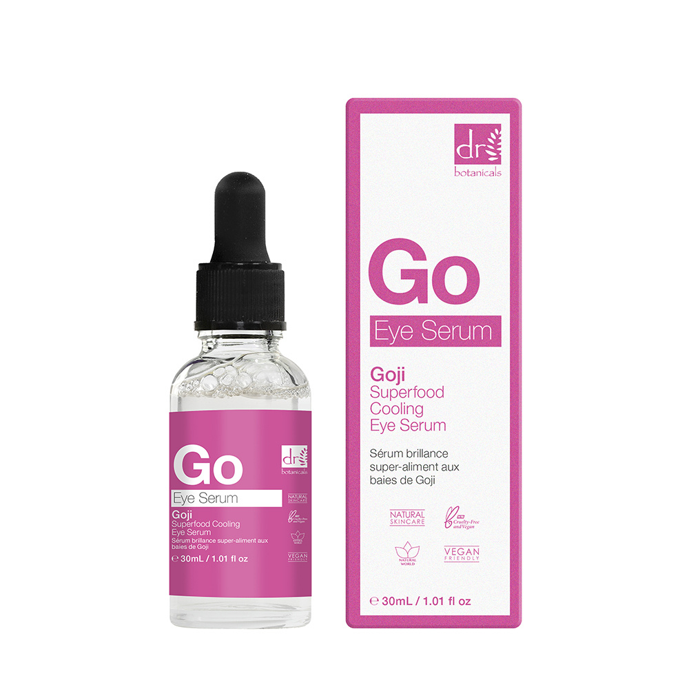 apothecary by dr botanicals Sérum Yeux Illuminateur Superfood aux Baies de Goji Serum Yeux