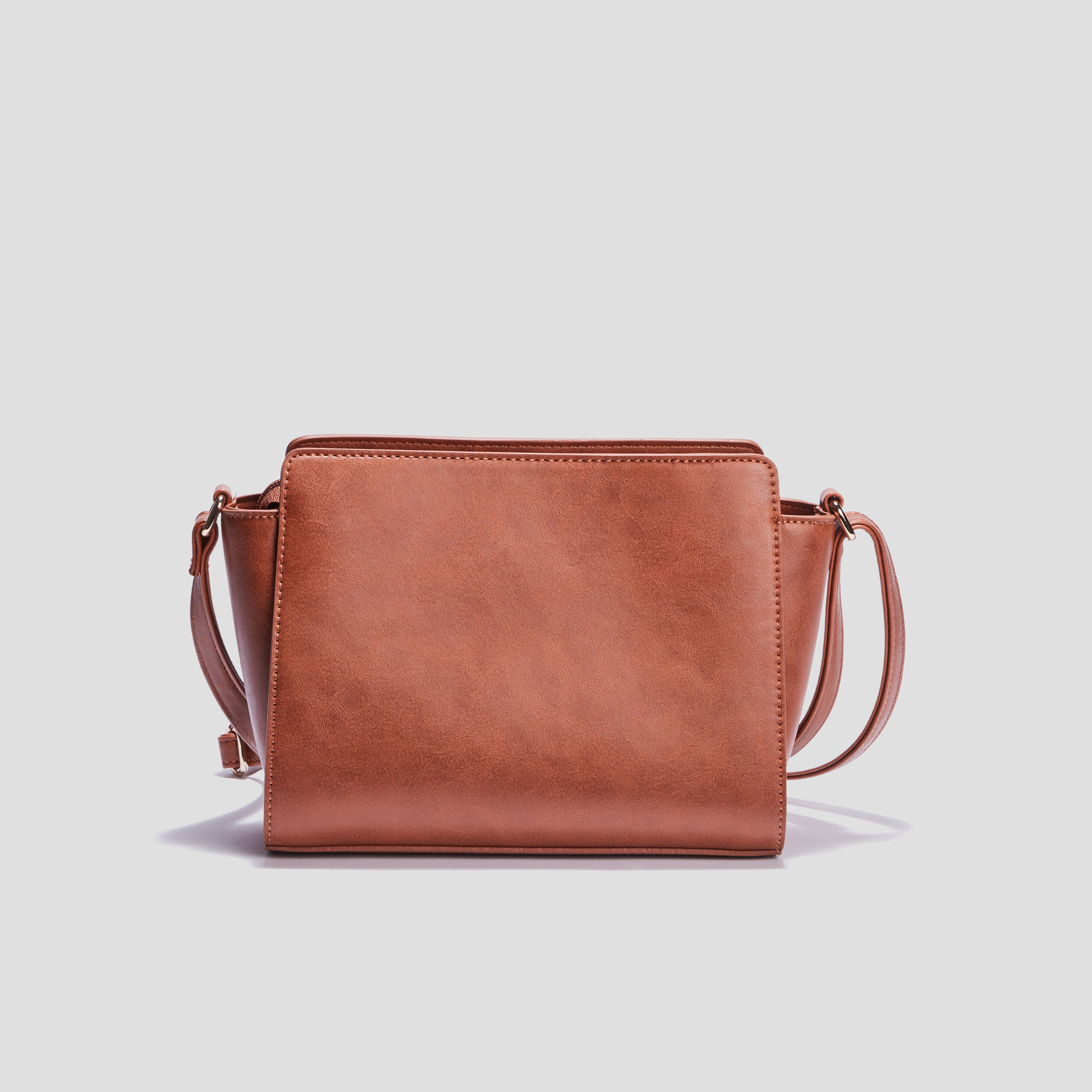 Sac à bandoulière camel femme | La Halle
