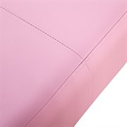 HOMCOM Kindersessel mit Fußhocker, Kindercouch mit Hocker, Kindersofa, Sofa Sessel, Rosa 83 x 42 x 41 cm