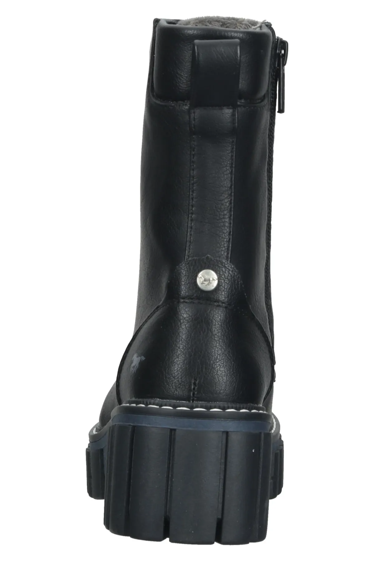 Mustang  Stiefelette - Schwarz - Blockabsatz