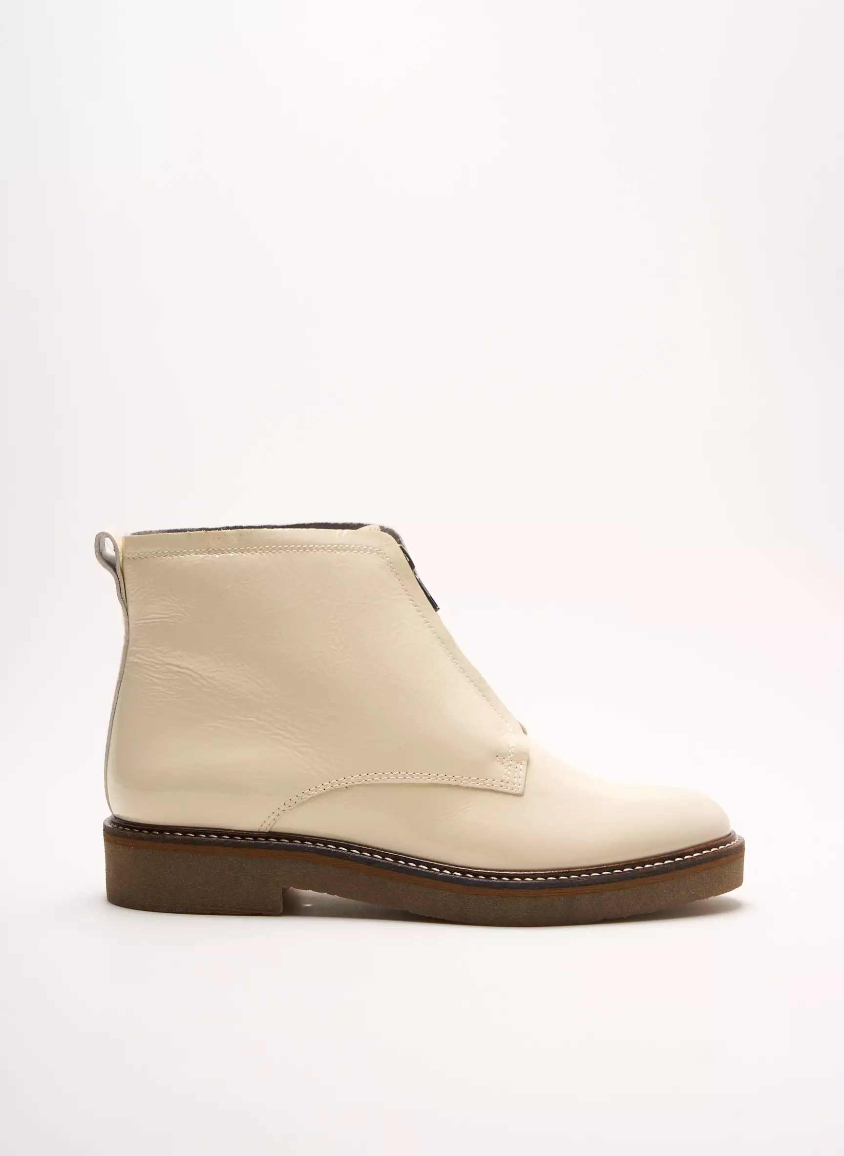 Kickers Bottines Femme couleur beige