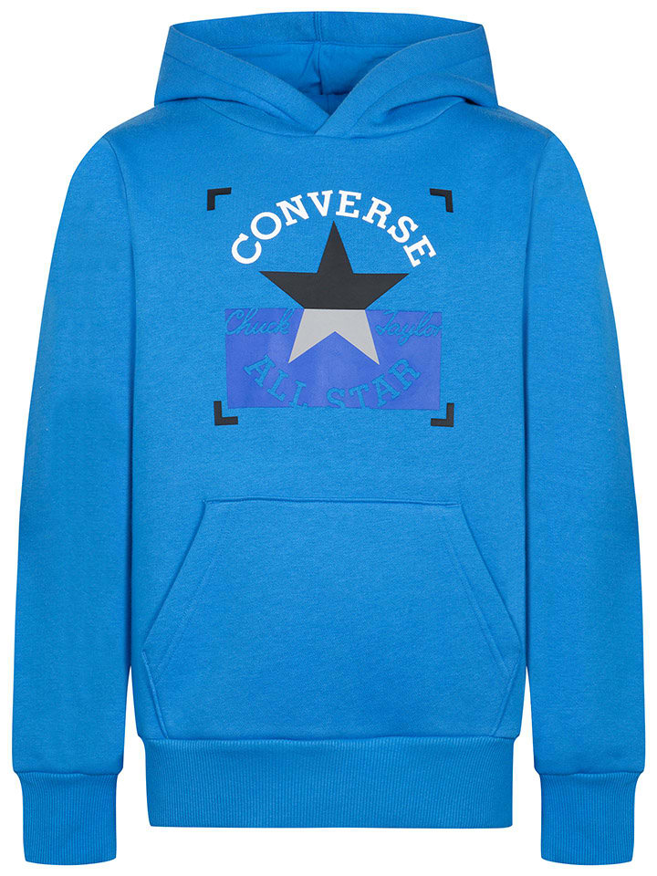 Converse Hoodie in Blau günstig kaufen