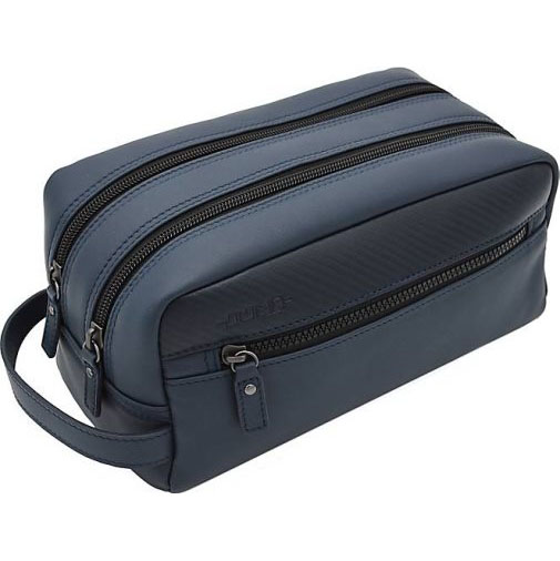 JUMP Boston Kulturbeutel Leder 27 cm