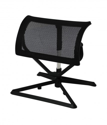 Amstyle LEGpro Ottoman Beinauflage für Chefsessel, Fußauflage in Höhe & Neigung einstellbar