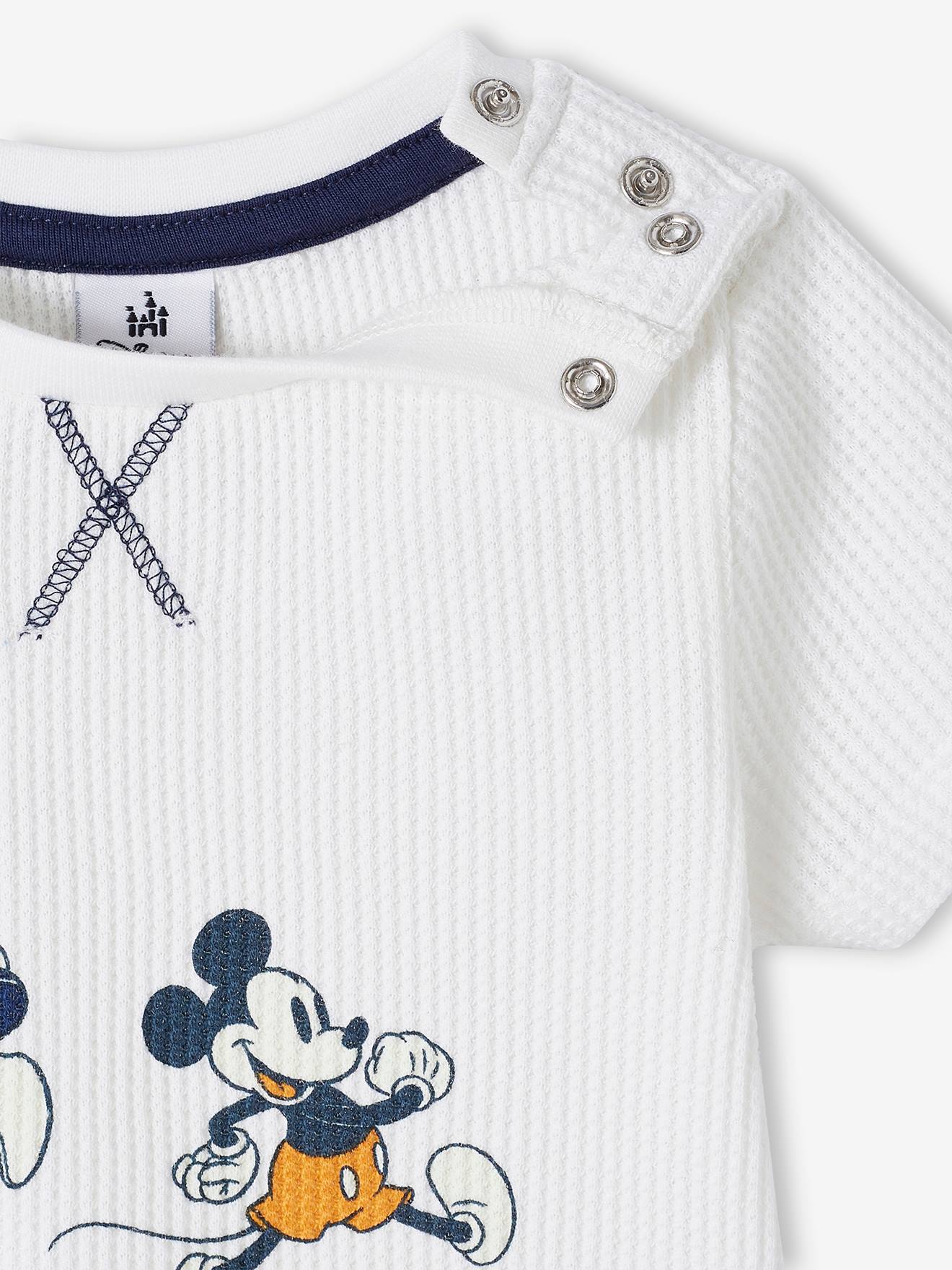 Mickey Baby T-Shirt Disney MICKY MAUS - wollweiß