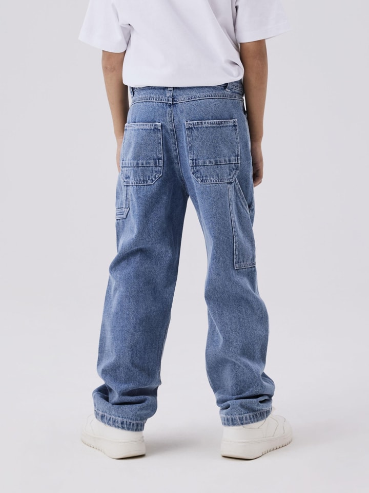 name it NKMRYAN STRAIGHT JEANS 4525-IM L in medium blue denim günstig kaufen