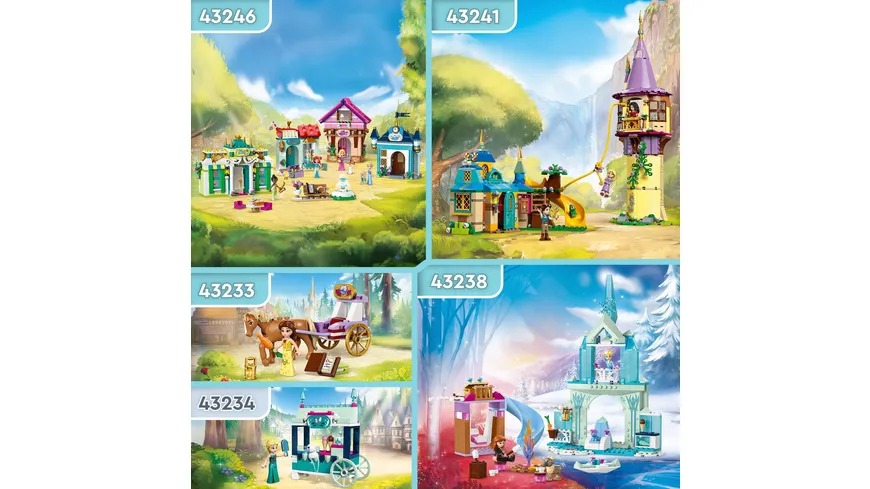 LEGO ǀ  Princess 43233 Belles Pferdekutsche