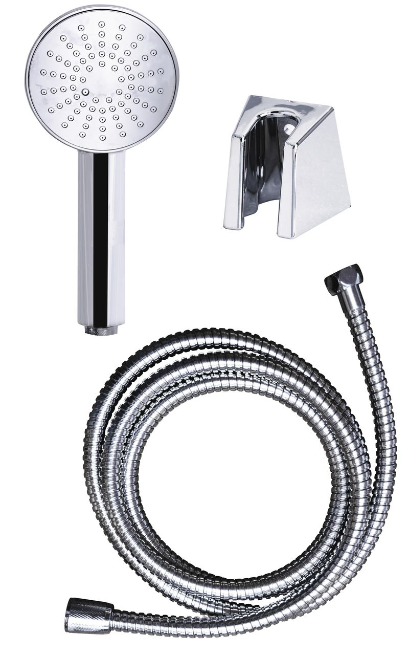 Ridder Dusch-Set Cali, chromfarben glänzend, ABS / PVC