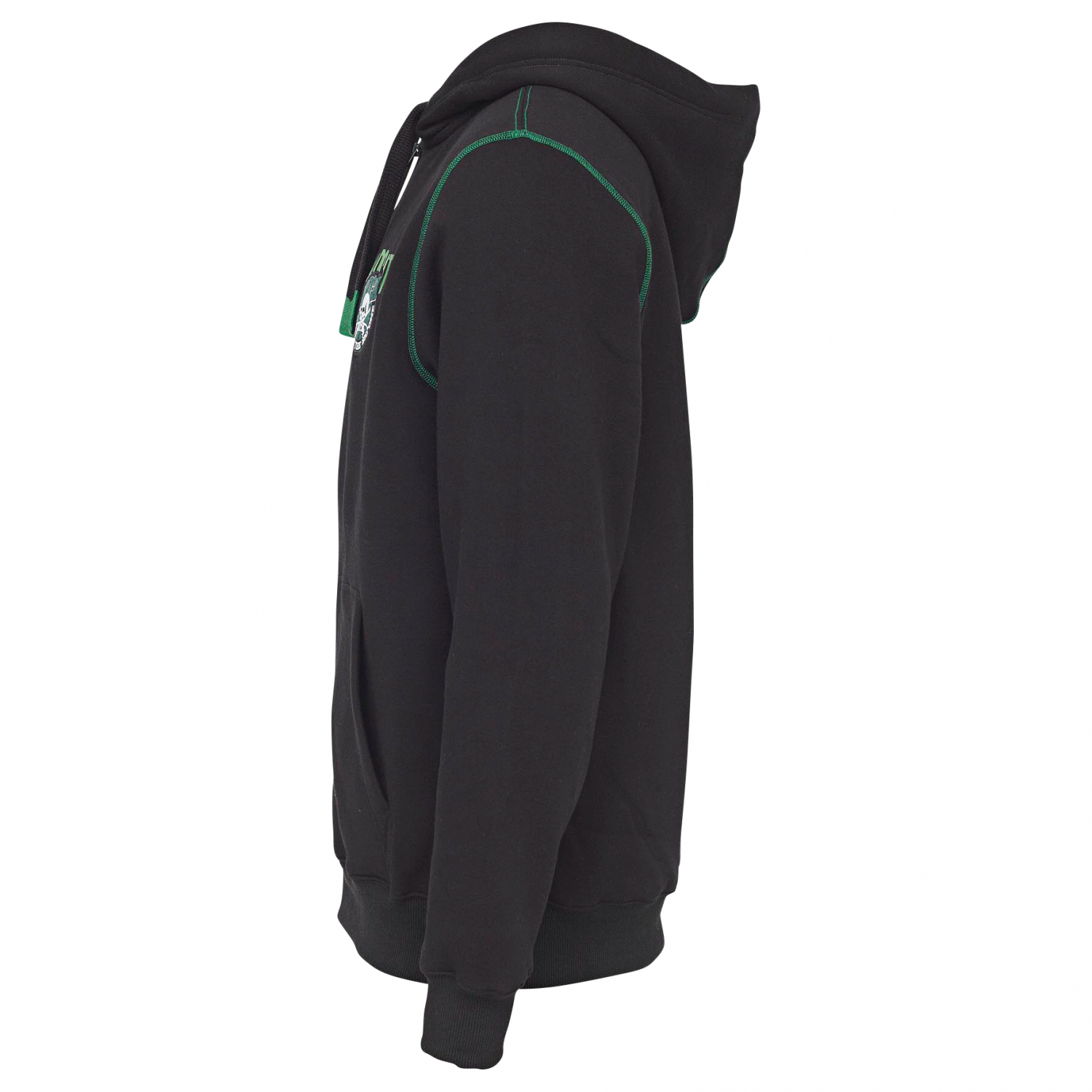MAD CAT Herren Hoodie Badge Logo Zip