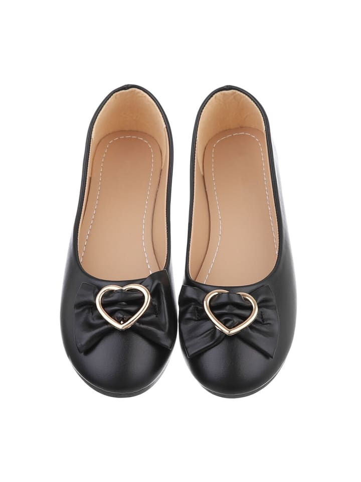 Ital-Design Ballerina in Schwarz günstig kaufen