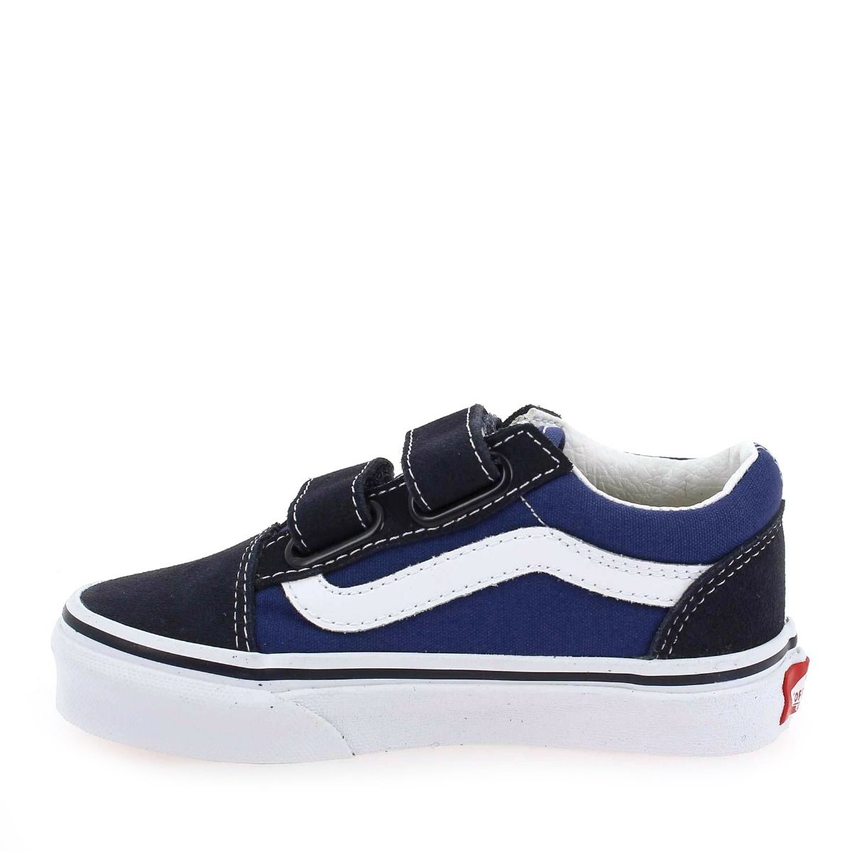 Vans  OLD SKOOL V - Marine Blanc