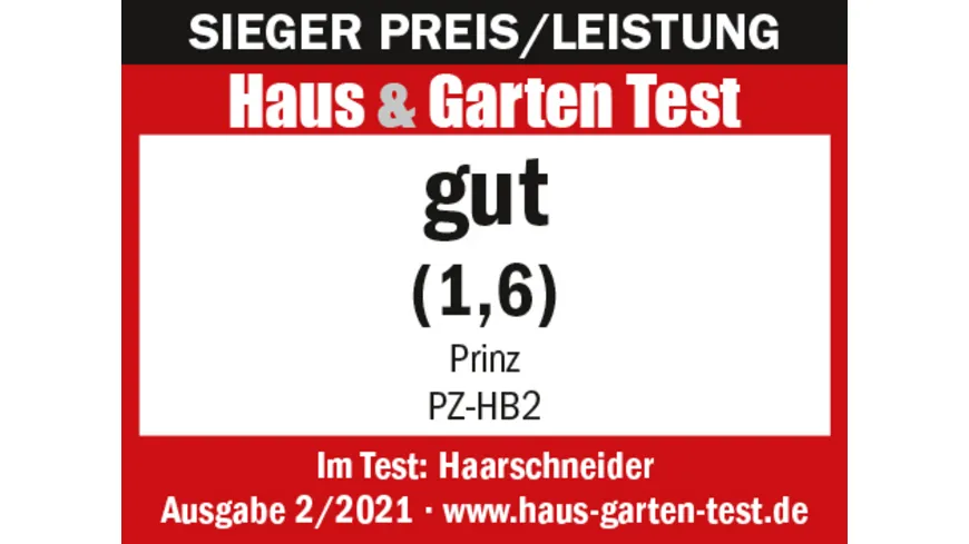 PRINZ Haar- und Bartschneider PZ-HB2