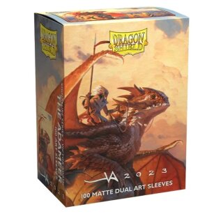 Dragon Shield Standard Size Sleeves - Matte Dual Art: Signature Series 'The Adameer' (100)