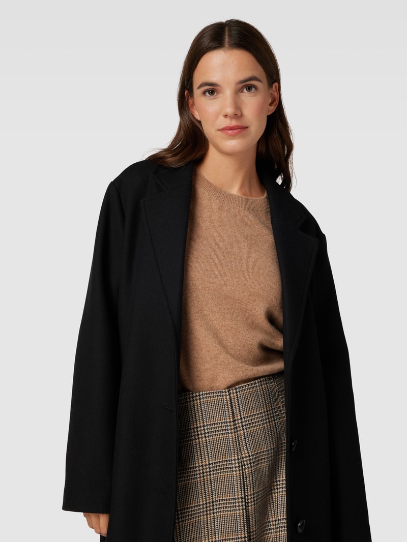 Kaschmirpullover in melierter Optik in camel meliert