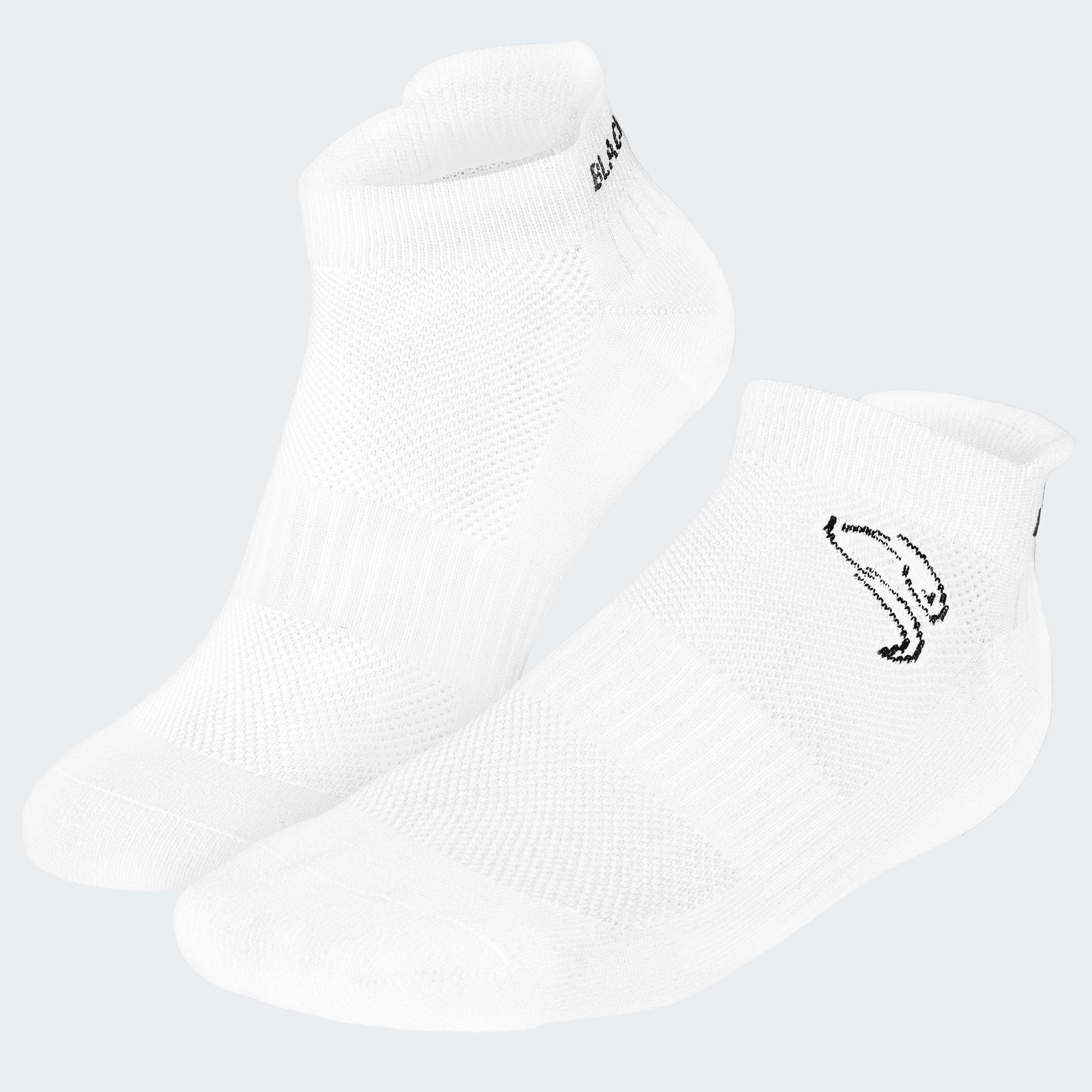 Black Snake Perfect Trail 2-Paar White Sneaker Laufsocken
