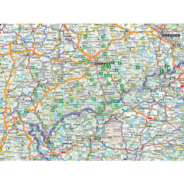 WANDERN MIT HUND ERZGEBIRGE - VOGTLAND - Wanderführer