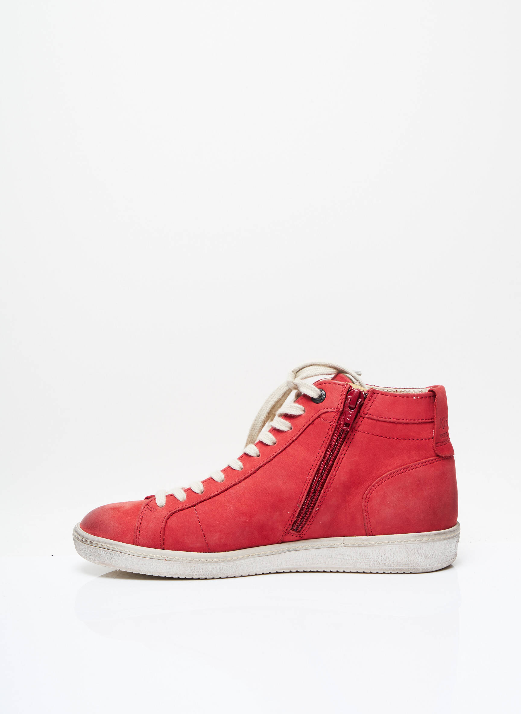 Kickers Baskets Femme couleur rouge