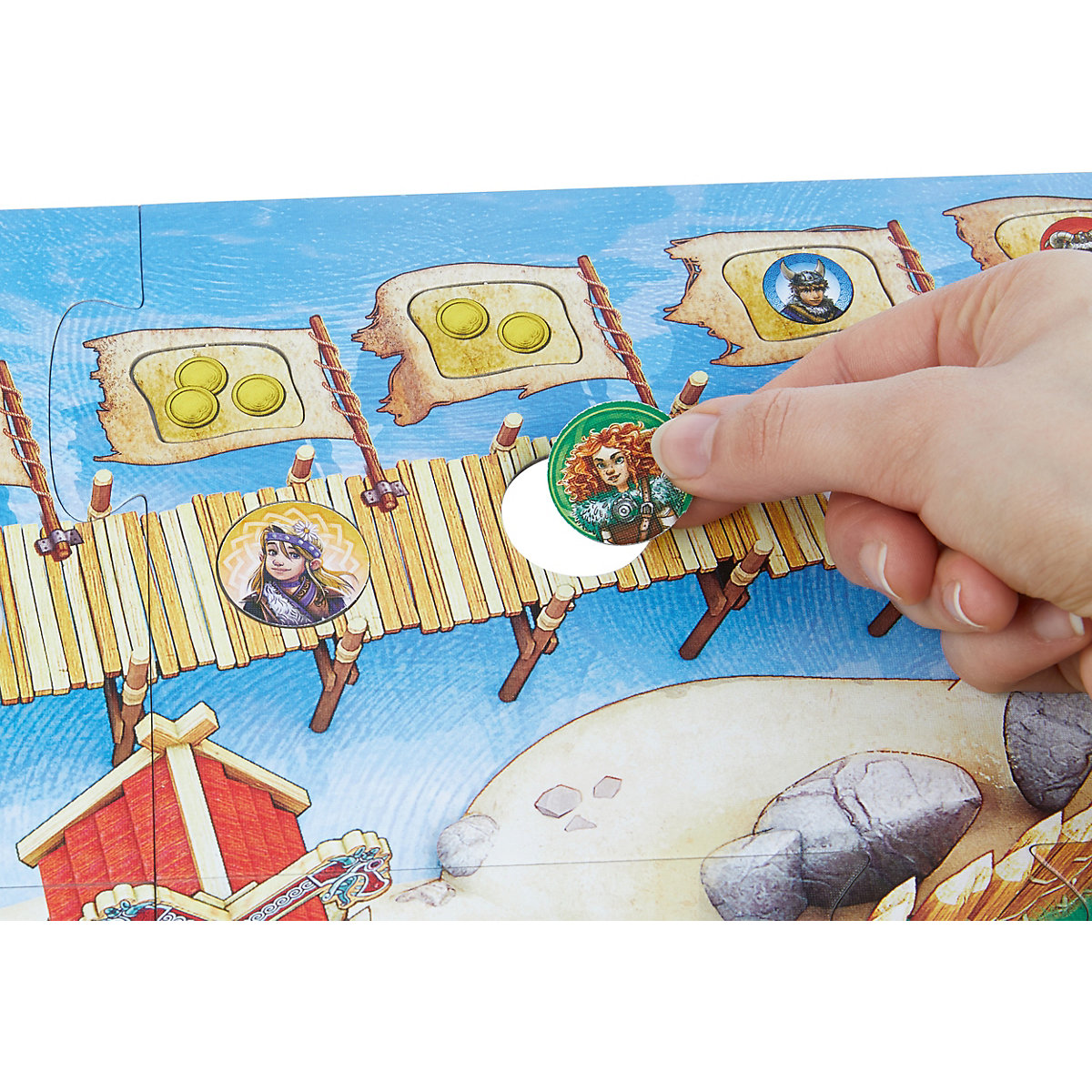 KINDERSPIEL DES JAHRES 2019 - HABA 304697 Tal der Wikinger