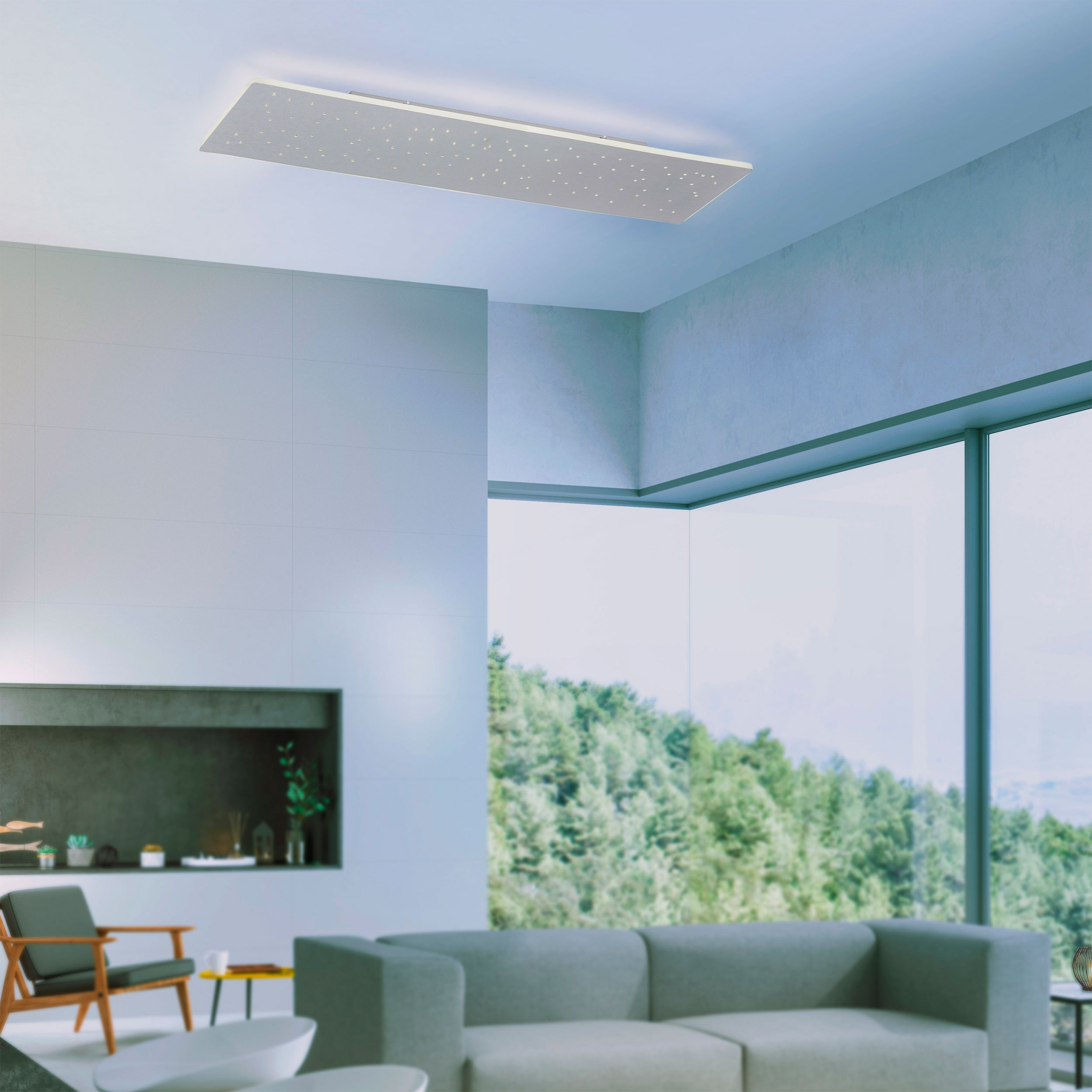 QLED-Deckenleuchte 1flg