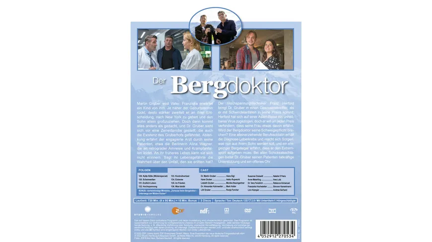 Der Bergdoktor - Staffel 15  [3 DVDs]