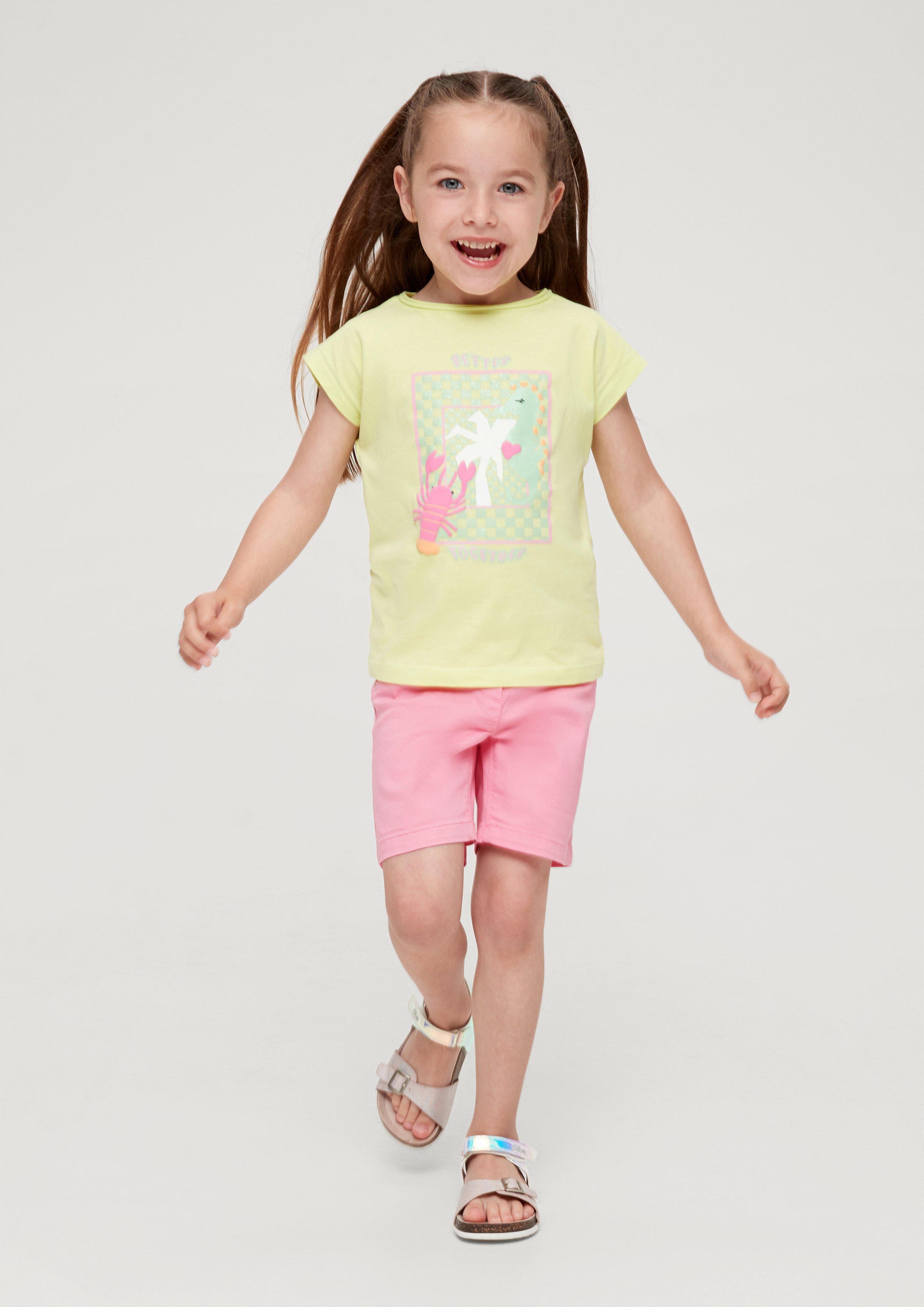 Regular: Shorts aus Baumwollmix  2130743-4325