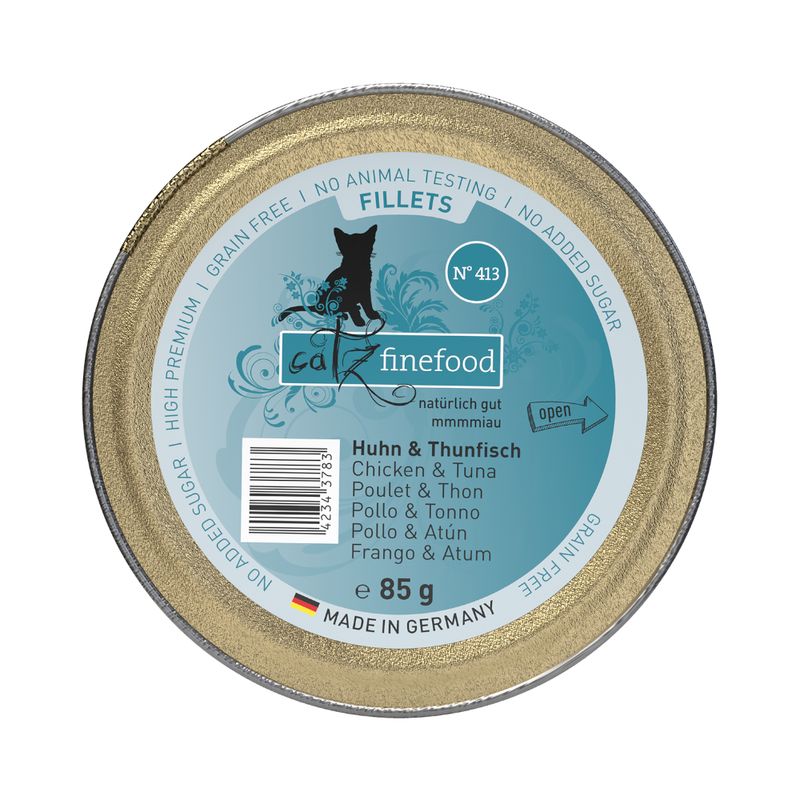Probierpaket catz finefood Fillets 6 x 85 g