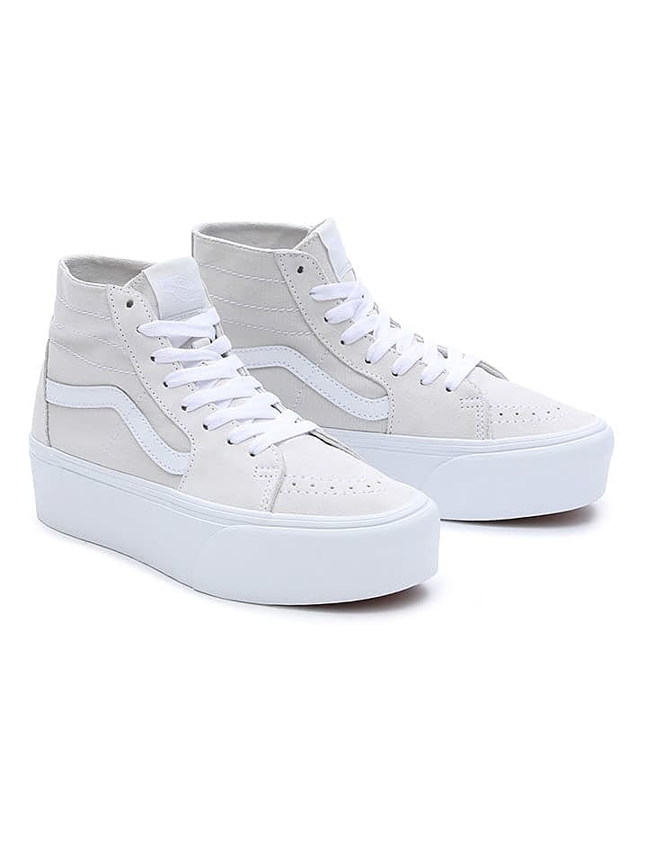 Vans Leder-Sneakers in Grau günstig kaufen 42